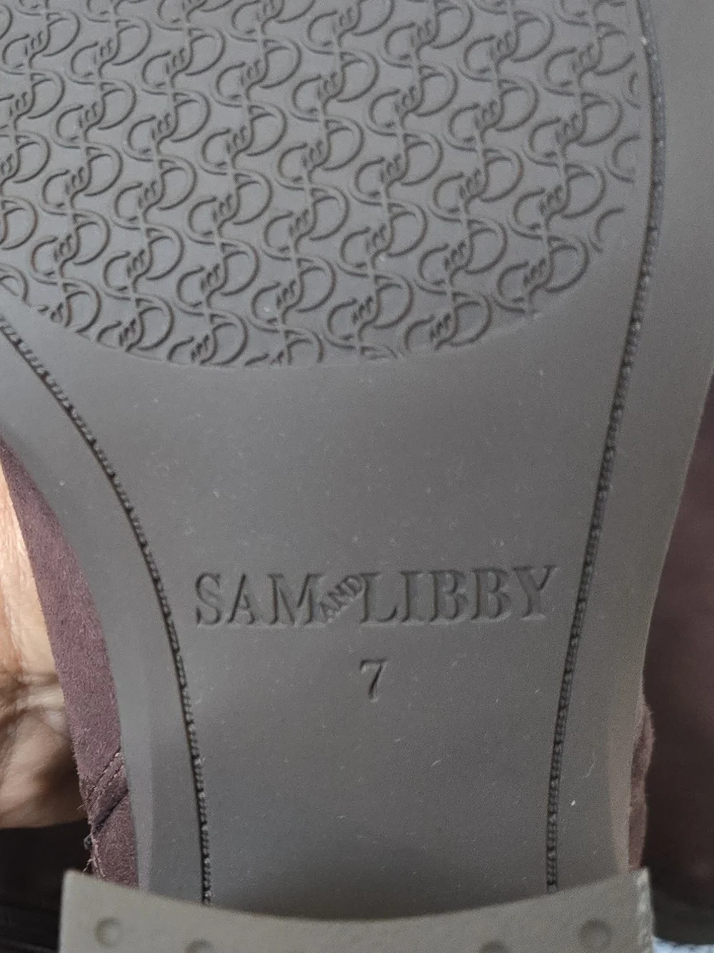 Sam & Libby Dark Brown Suede Over-the-Knee Boots - Never Worn